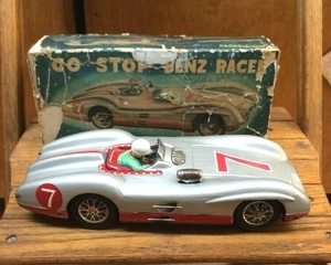 vintage mercedes toy car