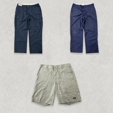 Dickies Mens 3 Piece Outfit Bundle Size XL Shorts + Trousers