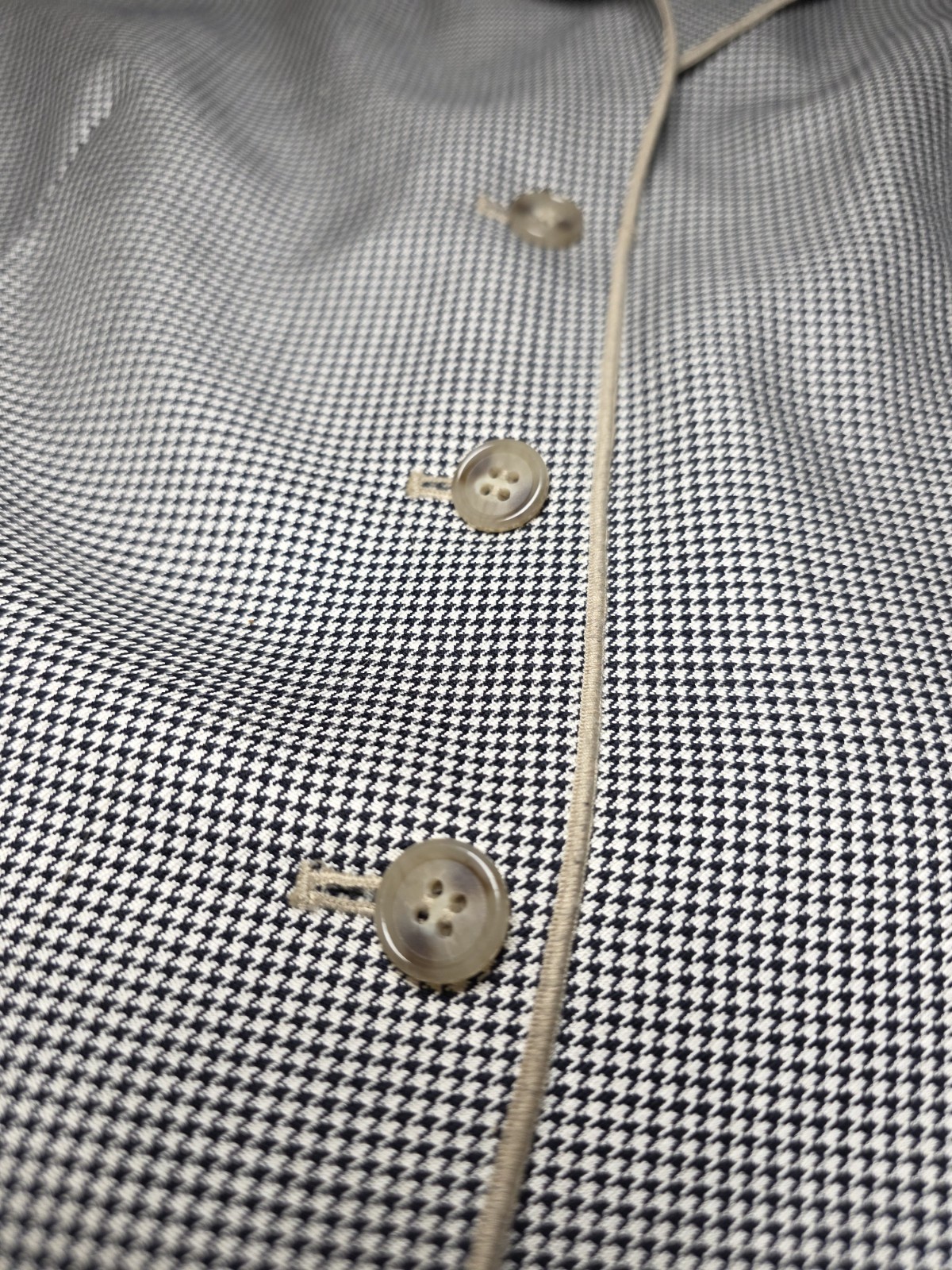 Vintage Blaizer Jacket Houndstooth Pattern Carlis… - image 6