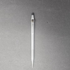 Vintage Cross Classic Century Chrome Mechanical Pencil Unknown Corporate Logo US