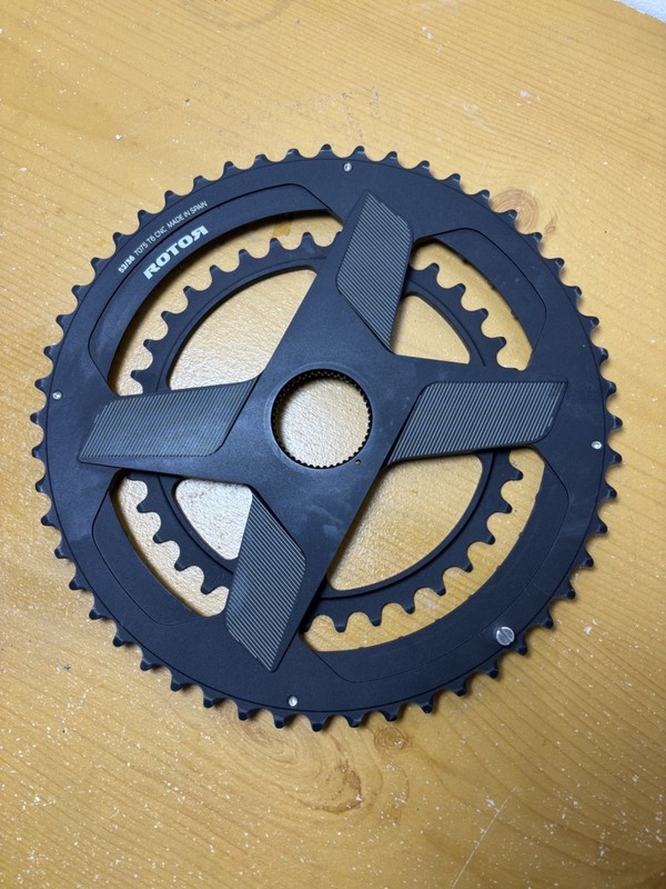 ROTOR ALDHU/VEGAST ROAD BIKE CHAINRING SET - DIRECT MOUNT - 52T / 36T