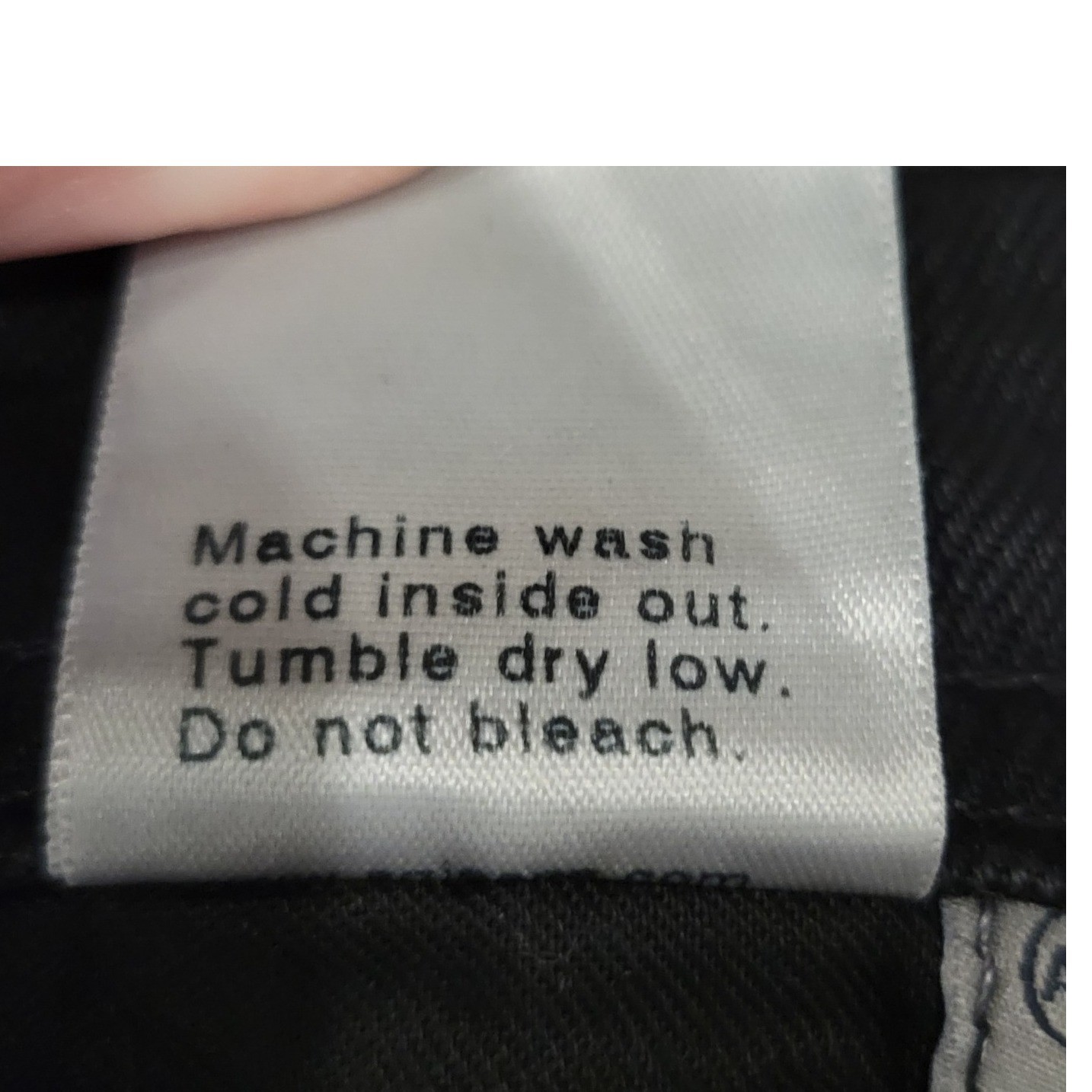 AG Adriano Goldschmied The Protégé Straight Leg Black Denim Jeans Sz 36 I384 thumbnail 11