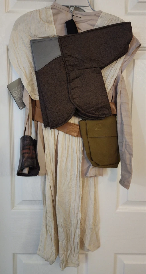 Disney Store Star Wars Force Awakens Rey Talla 13 Disfraz Vestir Halloween Foto 3 de 4