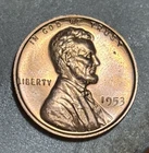 1953  Proof Lincoln Wheat Cent 1 PENNY