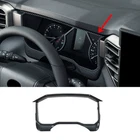 Carbon fiber Dashboard Meter Frame Cover Trim For Toyota Tundra 2022-2026