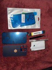 Purple Back Glass Repair Kit for iPhone 14 pro with Adhesive  Tools