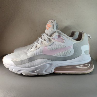 Nike Air Max 270 React - White Pink Foam - Women's Size 10 (CZ0372-101)