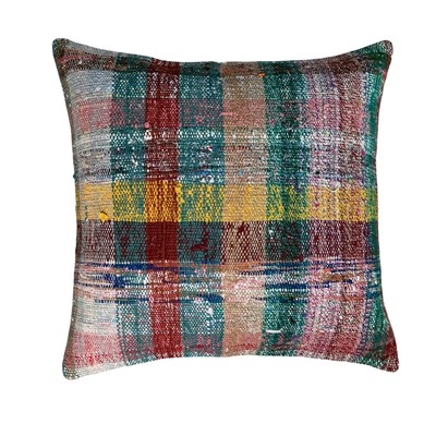 60x60CM GENUINE HAND WOVEN VINTAGE KILIM CUSHION COVER SEAT CUSHION COVER