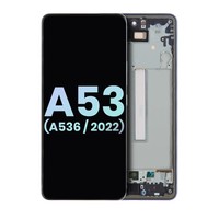 Oled-Display Mit Rahmen FüR Samsung Galaxy A53 5G (A536 / 2022) (Service Pack) (