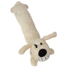 Multipet International Loofa Dog Toy 12 Inch - 47712 Colors may vary