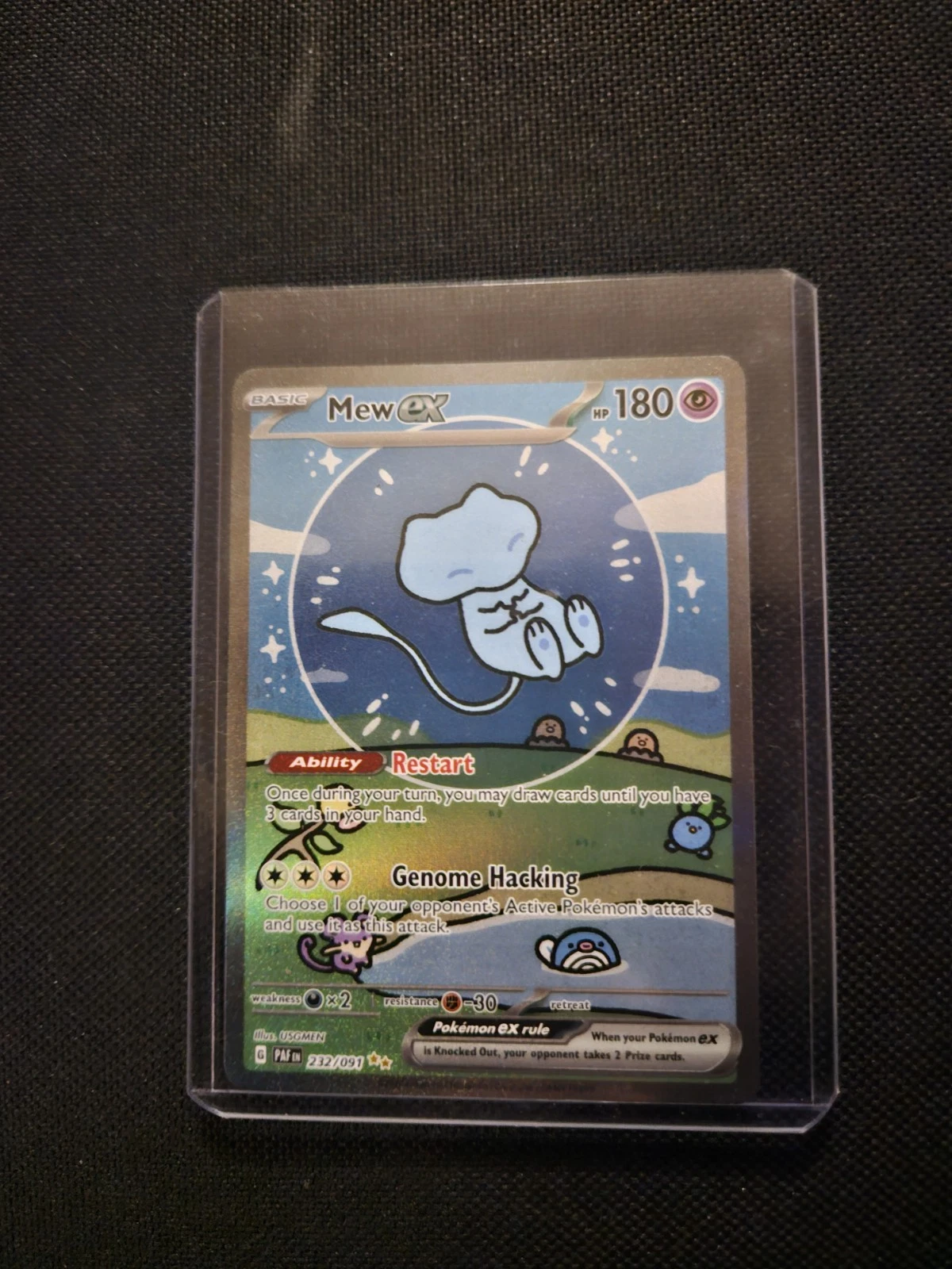 Mew ex - Paldean Fates #232 Price & Value ($872.21) | PokeScope