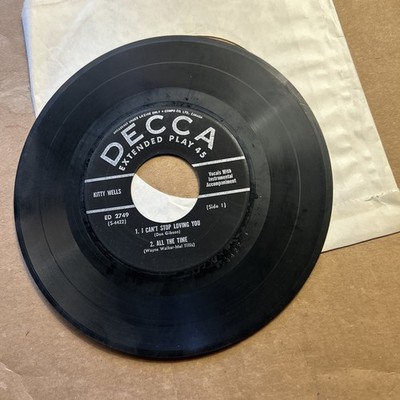 Kitty Wells I Can't Stop Loving You All The Time Hey Joe Your Wild Life Gonna