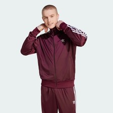 Adidas Originals Adicolor Classics Firebird Tracksuit Maroon White Size M