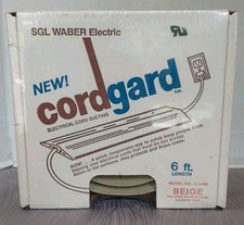 Vintage Cordgard CORD GUARD PLASTIC 6' UNDER FOOT CABLE RUN Ducting New NOS READ