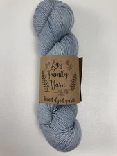 Lay Family Yarn High Twist Fingering Hand Dyed Verigated Merino/Nylon Sock