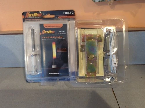 White-Rodgers HotRod 21D64-2 120V Nitride Ignitor Lot of 2 Furnace Igniters NEW 