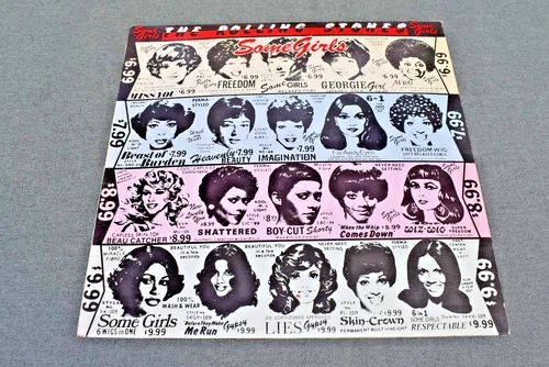 Vinyl The Rolling Stones. Some Girls. 450197 CBS. 1978. Printed Inner. 1st Press