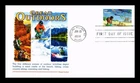 DR JIM STAMPS US COVER GREAT OUTDOORS SAND CASTLES ON BEACH FDC PANDA CACHET