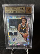 2018 Panini Contenders Michael Porter Jr Cracked Ice Auto 23/25 Beckett 9.5 #137