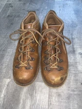 DANNER Tramline 54304 Brown Leather Hiking Boots Size 9 MADE IN USA