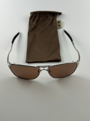 Oakley Inmate Polished Chrome VR28 Black Iridium 05-638J Denzel Book Eli Asian