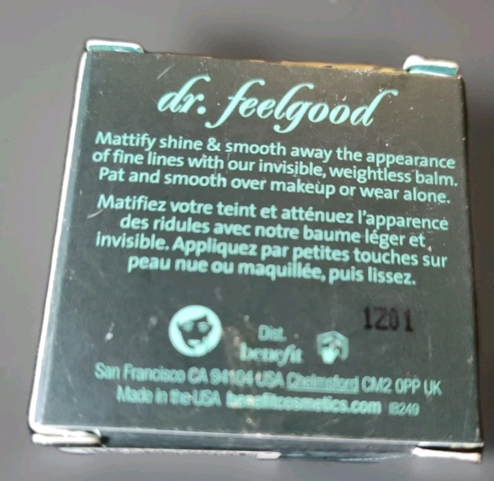 Benefit Dr. Feelgood Complexion Balm  Travel Size .28oz New In Box  - Image 2 of 2