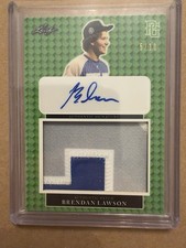 Leaf 2023 Game All-American Classic Brendan Lawson Auto Patch PA-BL1 5/10