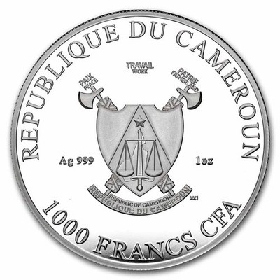2025 Cameroon 1 oz Silver Celestial Beauty: The Three Graces BU | eBay