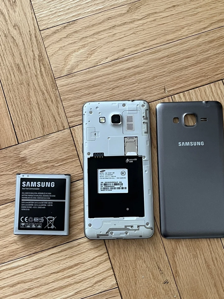 Серый аккумулятор Samsung Galaxy Grand Prime SM-G530T T-Mobile нуждается в замене - Изображение 2 из 4