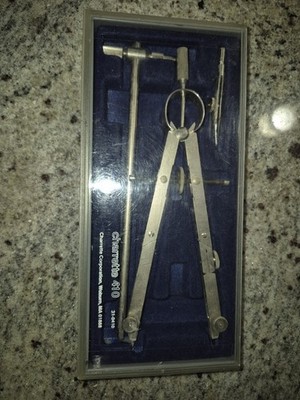Vintage Charrette 410 drafting compass set