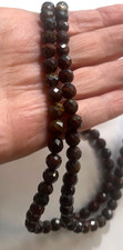 ONE 15.5 INCH STRAND GENUINE BRECCIATED FACETED 8 MM JASPER BELOW WHOLESALE  