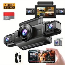 Dash Cam Car DVR G-Sensor IR Night Vision  Blind Spot Assist Cam Full HD