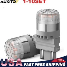 Auxito 3157 Led Turn Signal Indicator Parking Light Bulbs Amber Canbus Us 2-20x Auxito 3157 Led Turn Signal Indicator Parking Light Bulbs Amber Canbus Us 2-20x