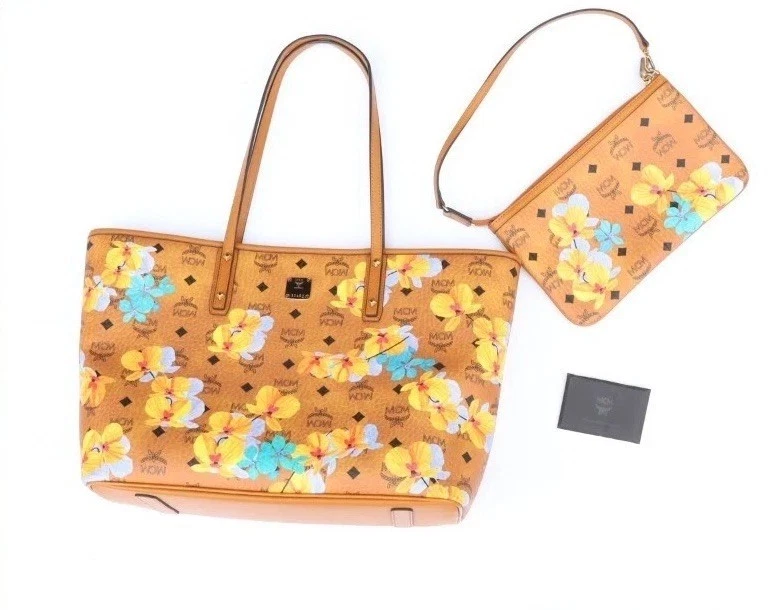 MCM Tote Floral Bags & Handbags for Women for sale | eBay