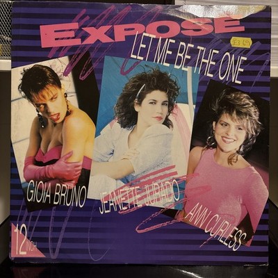 Expose - Let Me Be The One - 12  Vinyl Single - RIST 45 - 1987 - EX/VG+