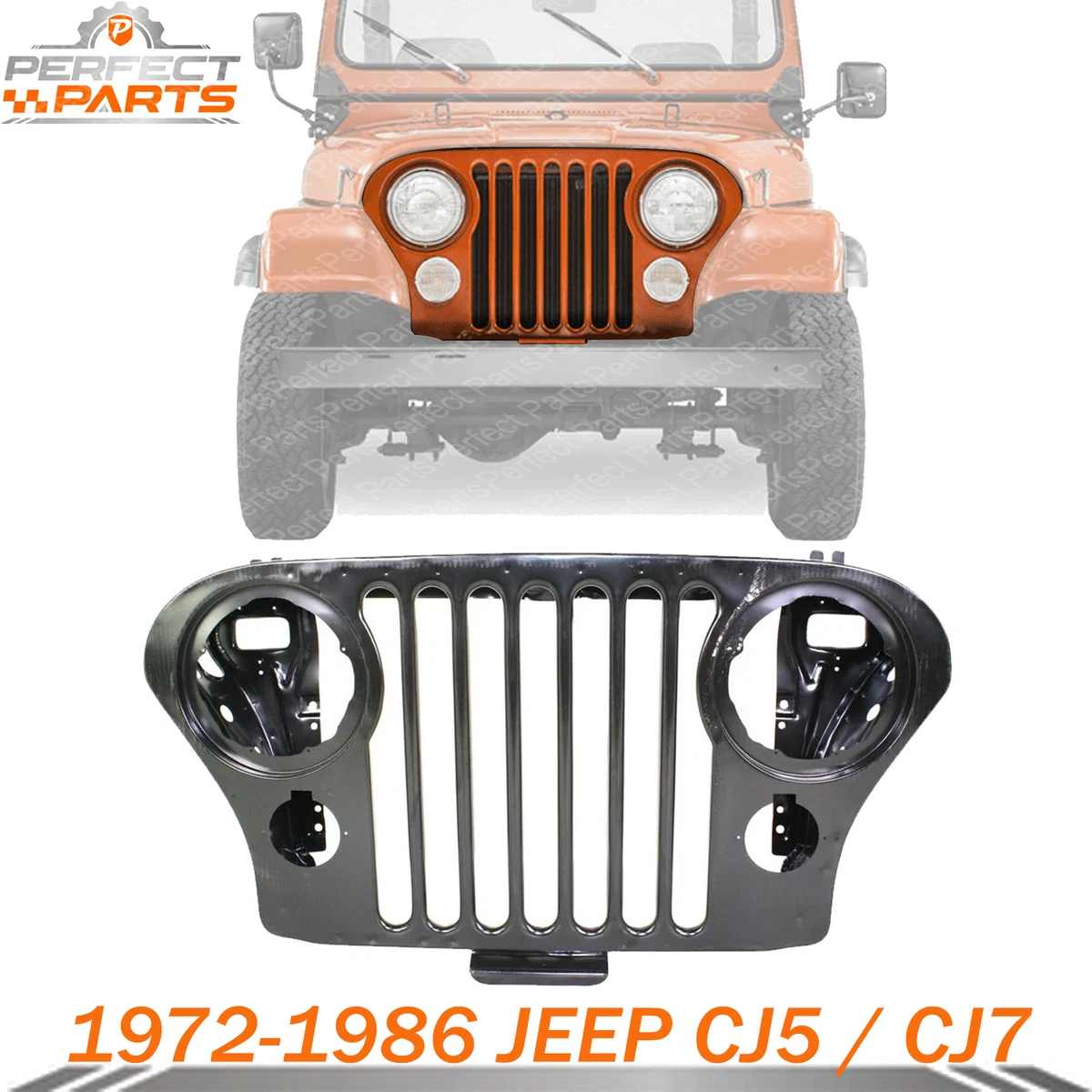 Grilles for 1974 Jeep CJ5 for sale | eBay