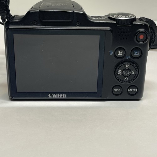 Canon Powershot SX510 HS WIFI 30x IS 12.1mp Black Camera Battery Charger Card! - Picture 5 of 14