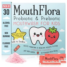 MouthFlora Kids Mouthwash Gentle Oral Care for Sensitive Oral ThrushProne...