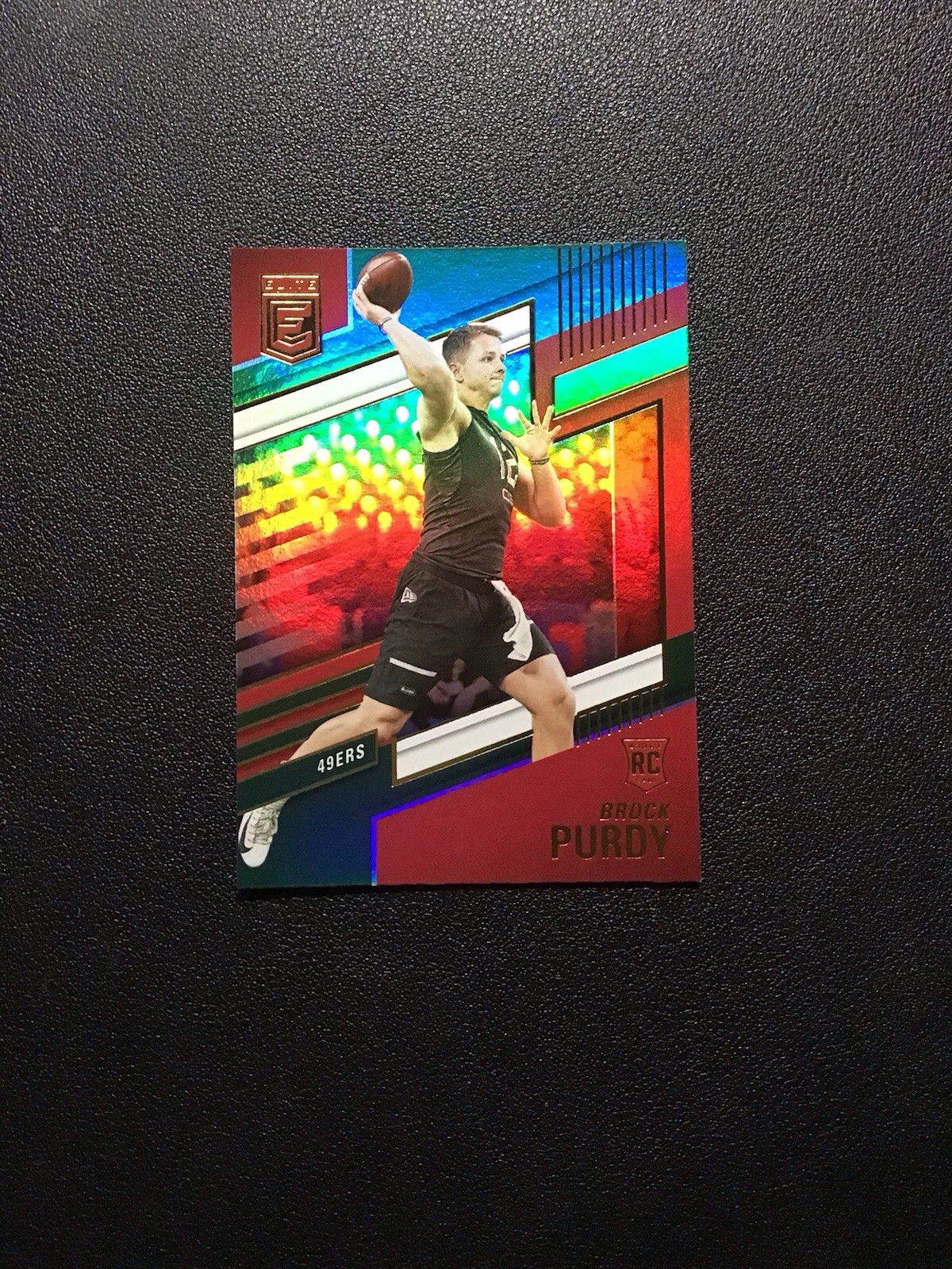 2022 Donruss Elite Brock Purdy RC Green Parallel #185 NM