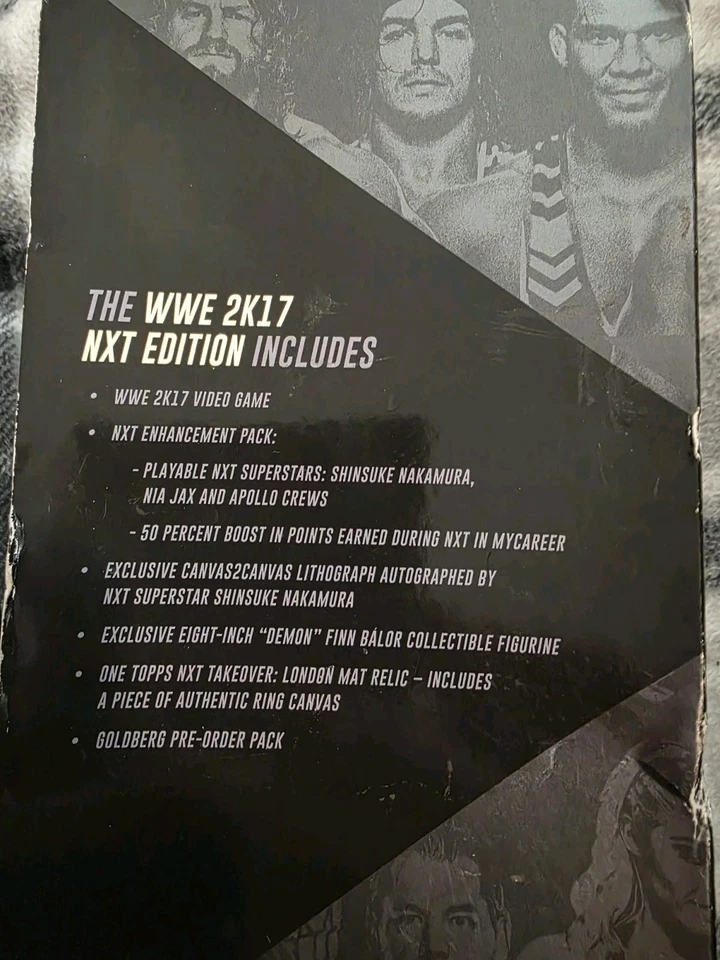 WWE 2K17: NXT издание PS4 полный новый открытая коробка - Изображение 4 из 4