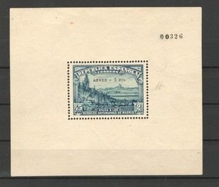 ESPAÑA 1938 MLH CON CERTIFICADO 13712