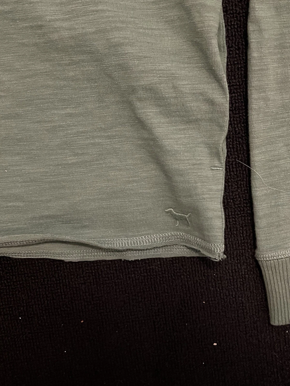 UNDERCOVER Felpa con cappuccio Victoria Secret ROSA full zip donna grande estiva salotto oliva