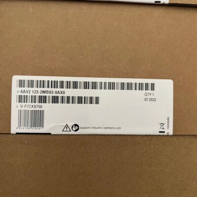 New Siemens 6AV2123-2MB03-0AX0 6AV2 123-2MB03-0AX0 SIMATIC HMI Touch Panel
