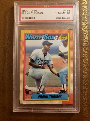 1990 Topps Frank Thomas #414 PSA 10 GEM MINT | eBay