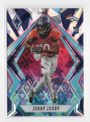 2020 Panini Phoenix Fire and Ice Jerry Jeudy #/50 Rookie Card RC