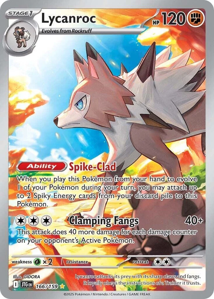 Lycanroc 166/159 Sv09: Journey Together