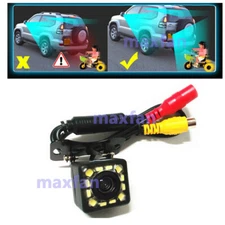 12V 170° CMOS Car Rear View Backup Camera Reverse 12 LED Night Vision Waterproof