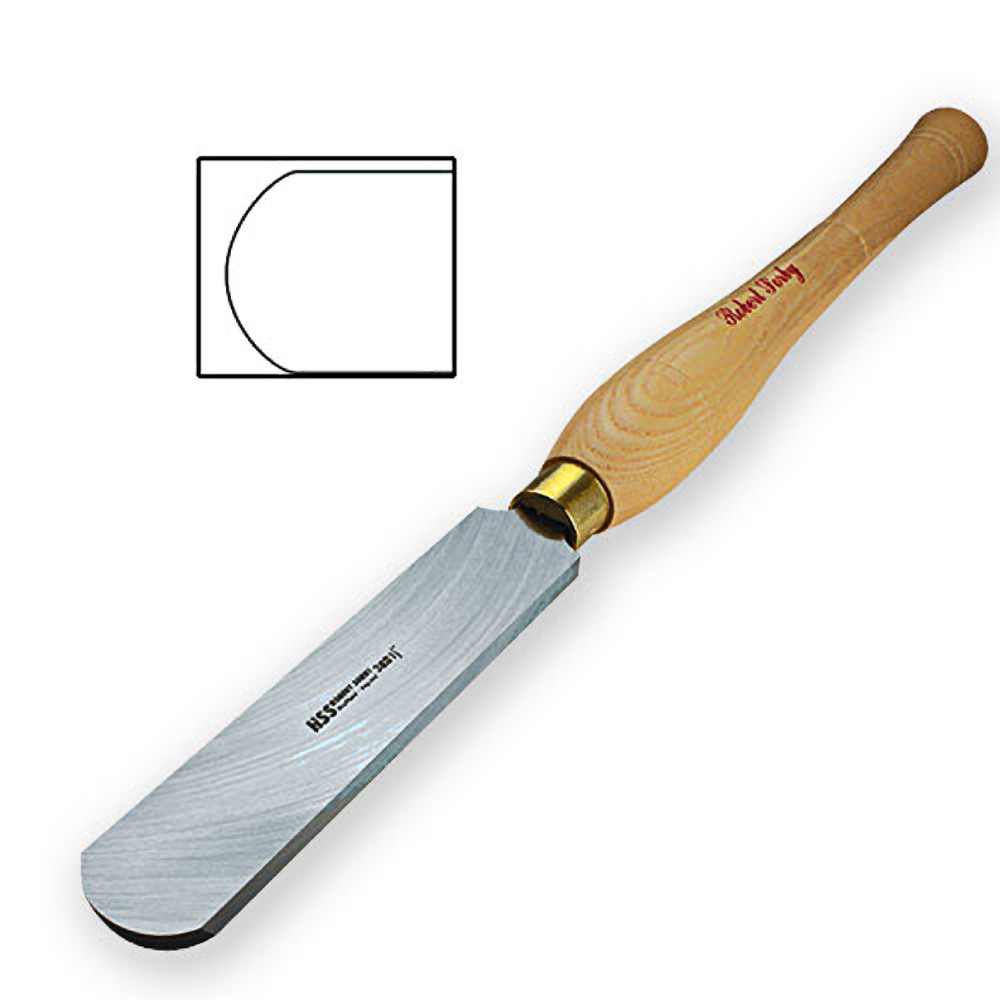 Sorby Full Round Scraper, 1-1/2 in. 8004LH