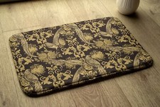Non-Slip Bathroom Soft Rug Absorbent Bath Mat - 75x45 cm - Birds Abstraction