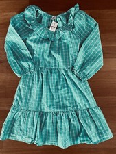 New J Crew Seersucker ruffleneck mini dress Women’s Size 8